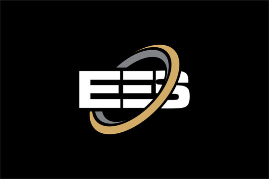 EES creative letter logo design vector icon illustration