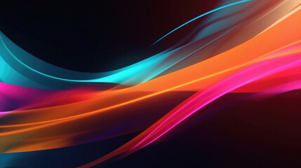 Abstract colorful background with some smooth lines in it.