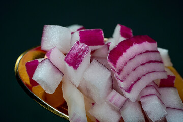 Onion red and raw