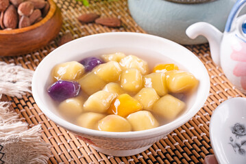 Sweet potato balls  is a popular dessert in Taiwan
