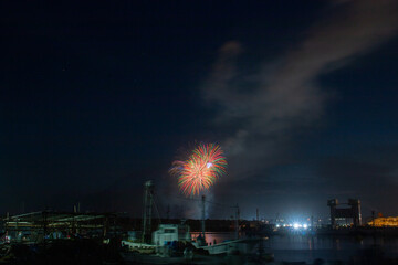 大洗の花火