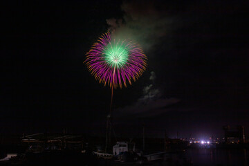 大洗の花火