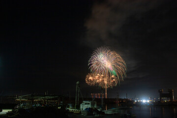 大洗の花火
