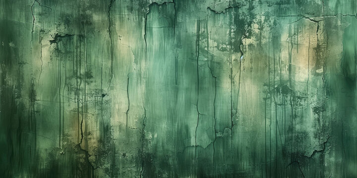 green wall textures  grunge background,distressed  old green textured vintage wall dirty pattern backdrop.