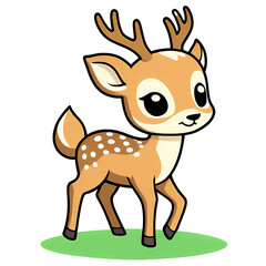 Cute Animals Art of Deer