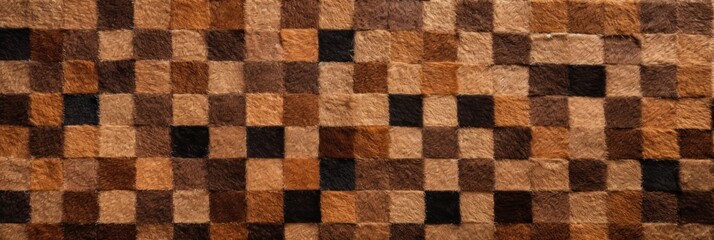 Brown paterned carpet texture