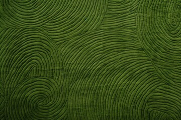 green paterned carpet texture 