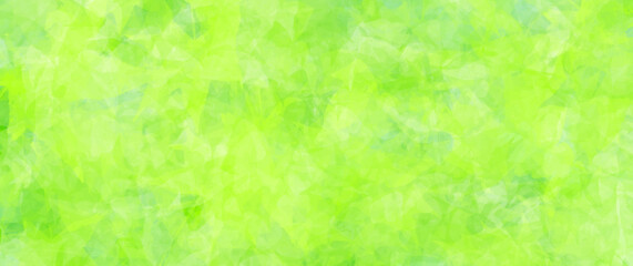 Fototapeta premium Green foliage vector watercolor summer background with maple leaves. Hand drawn spring wallpaper design for cards, flyer, poster, cover, invitation cards, prints. Blue sky. Green abstract illustration