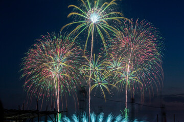 大洗の花火