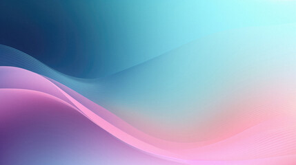 Abstract background with smooth lines in blue, pink and purple colors.