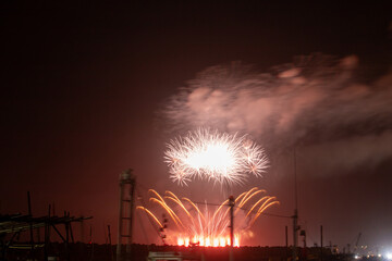 茨城大洗の秋花火