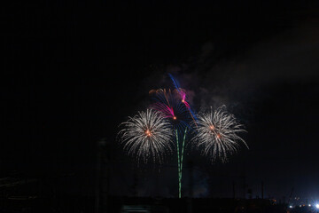 茨城県の秋花火