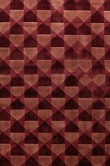 Burgundy square checkered carpet texture