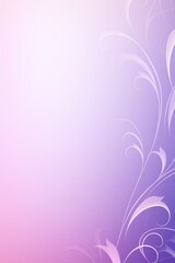Fototapeta na wymiar lavenderblush soft pastel gradient modern background with a thin barely noticeable floral ornament