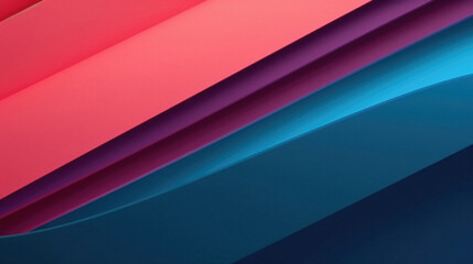 Abstract background of blue and pink paper stripes, can be used as background.