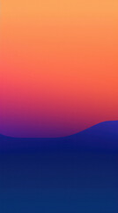 Abstract background of color gradient and line.