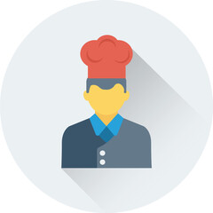 Waiter Vector Icon