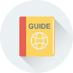 Guide Book Vector Icon