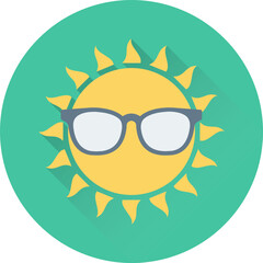 Sun Vector Icon