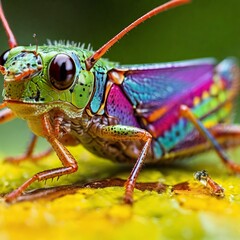 A Look at the Macro World: Grasshopper