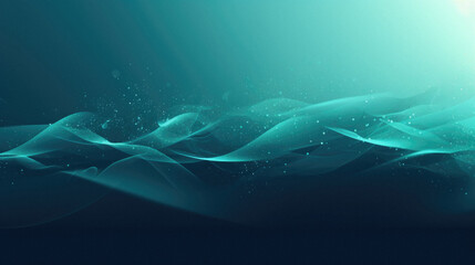 Abstract blue wave background.  Futuristic technology style.