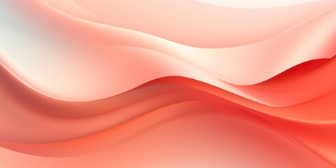 lightcoral gradient soft pastel silk wavy elegant luxury flat lay pattern vector illustration