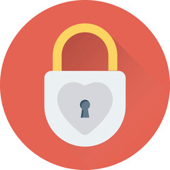 Padlock Vector Icon 
