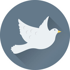 Pigeon Vector Icon 