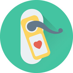 Door Hanger Vector Icon