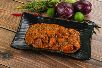 Indian cuisine - chicken masala sauce
