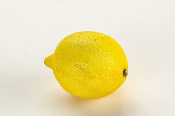 Ripe sour yellow juicy lemon