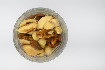 Chips and nuts salt snacks