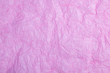 Pink Crumpled Paper Texture Vintage