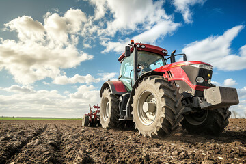 Obraz premium An educational narrative about a tractor safety training program - emphasizing the importance of farm worker education in accident prevention