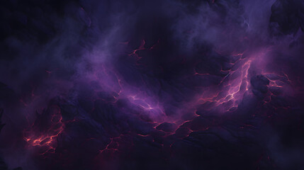 abstract black fire texture on a dark purple background	