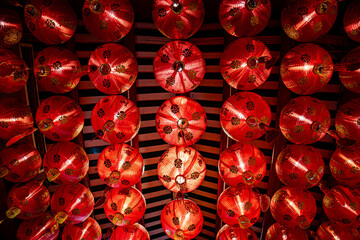 Red Chinese Lantern, Lunar New year