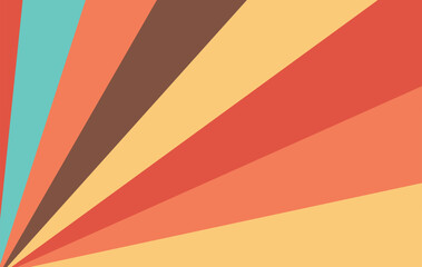 retro abstract background colorful with stripes