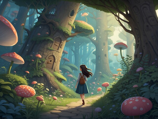 girl in fairy tale scene.jpg