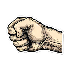 Hand gestures on transparent Background - Ai Generated