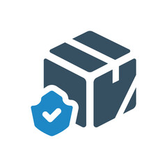 secure box icon vector illustration