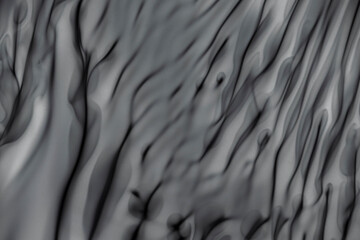 Dark Background With Black Ink In Water
