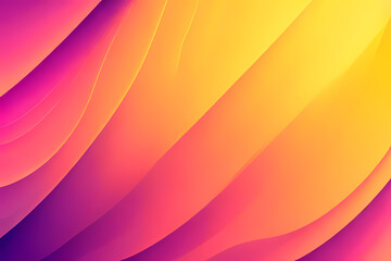 Shiny orange wave lines, light lines and technology background, energy and digital concept for technology business template. Vector illustration.