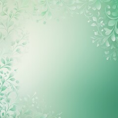 mediumseagreen soft pastel gradient modern background with a thin barely noticeable floral
