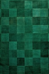 Emerald square checkered carpet texture