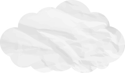 cloud paper art