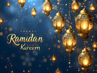 ramadan kareem background vector graphics  illustration
