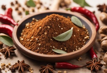 Garam masala minced spice blend mix black pepper coriander cumin garlic granules allspice sea â  â  salt
