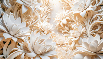 Wedding card series, beautiful formal wedding decoration