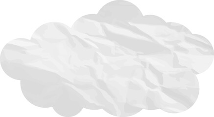 cloud paper art. cloudscape weather