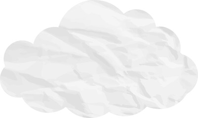 cloud paper art